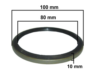RETENES MOTOR LIVIANOS FIAT / NISSAN-ACM/FPM-80.00X100.00X10.00-Mx-R-AH_