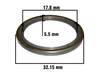 RETENES DIRECCION LIVIANOS FORD / VOLKSWAGUEN -NBR/85-17.80X32.15X5.50-Ms-L_