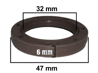RETENES MOTOR LIVIANOS CHEVROLET / SUZUKI-ACM/FPM-32.00X47.00X6.00-Lx-R-H_