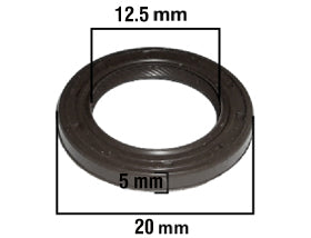RETENES MOTOR LIVIANOS FIAT - CHEVROLET - DISTRIBUIDOR - MAGNETI MARELLI 12,5X20X5 LZ-GIRO BIDI