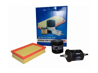 KIT FILTROS CHEVROLET CELTA 1.4L 11/../PRISMA 1.4L 11/13 / SUZUKI FUN 1.0 03/.. /1.4 04/.._