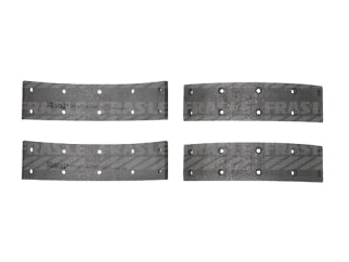 CINTAS DE FRENOS CHEVROLET CHEVETTE 79-93/MONZA/KADETT 90-93 TRASERA 4 PIEZAS - ANCHO 45.00MM - ESPESOR 6.30MM_