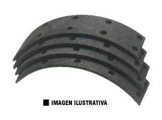 CINTAS DE FRENOS FORD FALCON FUTURA 65-70 / DODGE VALIANT III-IV 64-77 DELANTERA 2+2 - ANCHO 57.20MM-ESPESOR 6.40MM_