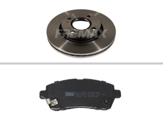 KIT DISCOS+PASTILLAS FRENOS FORD FISTA KINETIC // 5636 X2 - 1097_