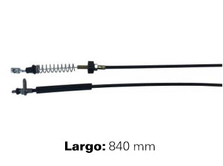 CABLES DE ACELERADOR LIVIANOS FORD TAUNUS 74/80 LARGO 840 MM_