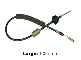 CABLES DE EMBRAGUE LIVIANOS RENAULT 18 2.0 D CON CONTRAPESO - LARGO 1035 MM - FREMEC 147_