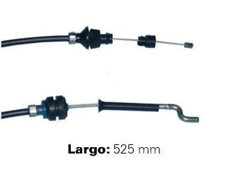 CABLES DE ACELERADOR LIVIANOS CHEVROLET C10/C20/C40/D10/D20/D40/SILVERADO 74/78 LARGO 525 MM_