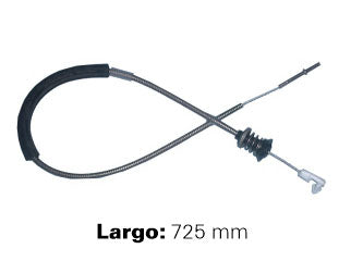 CABLES DE ACELERADOR LIVIANOS RENAULT 9/11 TL 82/.. CABLE LARGO - LARGO 725 MM_