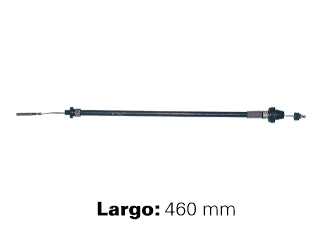 CABLES DE ACELERADOR LIVIANOS FIAT 147 1.1 CABLE CORTO - LARGO 460 MM - FREMEC 293_
