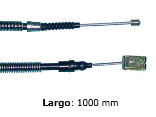 CABLES FRENO DE MANO LIVIANOS RENAULT FUEGO 2.2 80/../FUEGO GTA MAX 91/../18 FRENO TRASERO DERECHO - CABLE CORTO - LARGO 1000 MM -