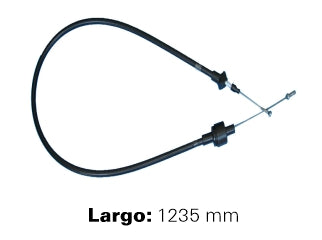 CABLES DE EMBRAGUE LIVIANOS FORD ESCORT/ORION 1.6 AE - CHT 83/.. LARGO 1235 MM_
