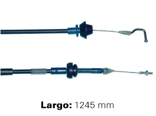 CABLES DE ACELERADOR LIVIANOS FORD ESCORT 1.8 AP 89/../ORION 1.8 AP FASE 1 89/91 LARGO 1245 MM_