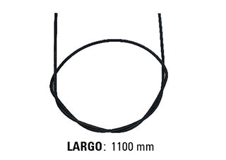CABLES APERTURA CAPOT LIVIANOS PEUGEOT 504 VAINA LARGA - LARGO 1100 MM - FREMEC 390_