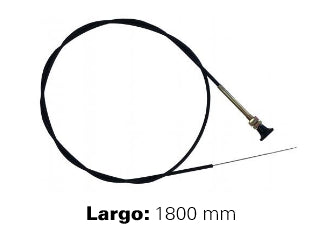 CABLES DE ACELERADOR LIVIANOS CHEVROLET 350 ACELERADOR DE MANO - LARGO 1800 MM - FREMEC 440_