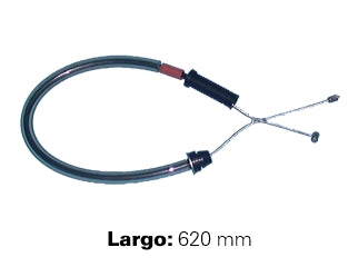CABLES DE ACELERADOR LIVIANOS PEUGEOT 504 SR 94/.. LARGO 620 MM - FREMEC 512_