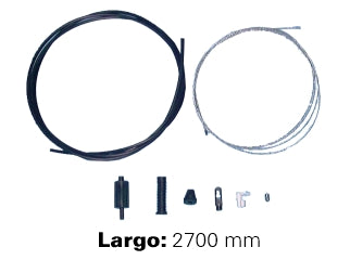 CABLES DE ACELERADOR LIVIANOS PEUGEOT PARTNER/406 / CITROEN C3/BERLINGO KIT PARA ARMAR - LARGO 2700 MM_