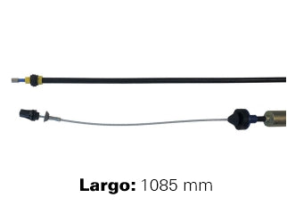 CABLES DE EMBRAGUE LIVIANOS RENAULT EXPRESS/5 1.0 - 1.1 - 1.4 - 1.7 - 1.6 D LARGO 1085 MM_