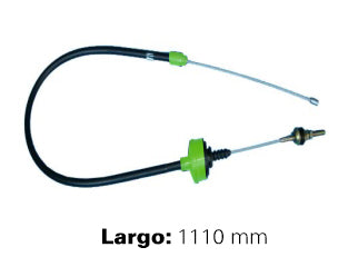 CABLES DE EMBRAGUE LIVIANOS RENAULT 9/11 81/.. REFORMA CON REGISTRO - CABLE DESNUDO - LARGO 1110 MM - FREMEC 731_