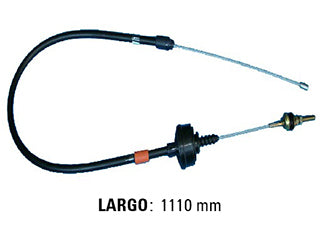 CABLES DE EMBRAGUE LIVIANOS RENAULT 9/11 81/.. REFORMA CON REGISTRO - CABLE DESNUDO - LARGO 1110 MM - FREMEC 731_