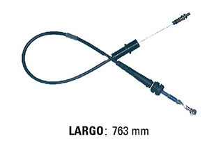 CABLES DE ACELERADOR LIVIANOS CHEVROLET ASTRA/VECTRA 2.0 8V MPFI LARGO 763 MM - TERMINAL METALICO - FREMEC 737_