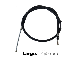 CABLES FRENO DE MANO LIVIANOS FIAT PALIO/SIENA 09/.. FRENO TRASERO DERECHO A CAMPANA - LARGO 1465 MM_