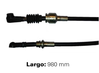 CABLES CAMBIOS - SELECTORA DE CAJA LIVIANOS FIAT PALIO/SIENA 1.6 SPI-1.6 16V-1.7 TD 97/03 SELECCION - ROTULA CHICA - LARGO 980 MM_