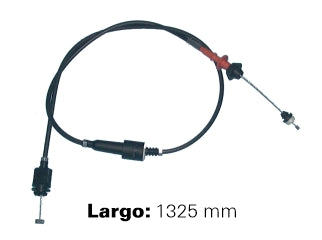 CABLES DE ACELERADOR LIVIANOS FORD ESCORT 1.8 16V ZETEC 96/.. LARGO 1325 MM_