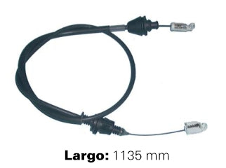 CABLES DE ACELERADOR LIVIANOS RENAULT CLIO II 1.6 8V LARGO 1135 MM_