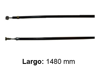 CABLES APERTURA CAPOT PESADOS MERCEDES BENZ 709/710/912/LO809 SIN MANIJA - LARGO 1480 MM_