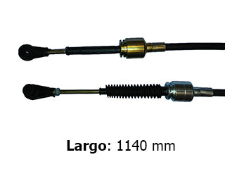 CABLES CAMBIOS - SELECTORA DE CAJA LIVIANOS NISSAN TIIDA 1.8 16V 07/.. SELECCION - LARGO 1140 MM_