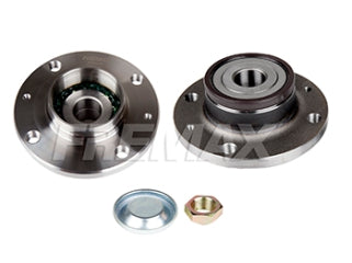RODAMIENTOS CON MAZAS PEUGEOT 206/207 / CITROEN C3 C/ABS MAZA DE RUEDA TRASERA RODAMIENTO FORJADO 25X129X59 MM-4 AGUJEROS_