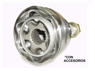 JUNTAS HOMOCINETICA LADO RUEDA FIAT PALIO/SIENA MOTOR FIRE ESTRIAS 22/20 COPA 80 MM SEGURO INTERNO_