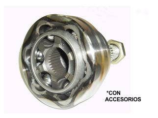 JUNTAS HOMOCINETICA LADO RUEDA RENAULT MASTER I-II ESTRIAS 28/36 - COPA 101 MM - ABS 51 DIENTES - SEGURO EXTERNO_