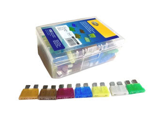 FUSIBLES FUSIBLES X 100 UNIDADES / 5A/7,5A/10A/15A/20A/25A/30A - PACK X100