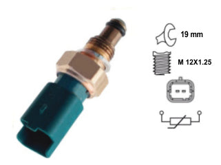 BULBOS TEMPERATURA DE AGUA PEUGEOT 307 5P SW 2.0 HDI 01/07 /3008 GTLINE 2.0 HDI 2017/.. / RENAULT KANGOO II EXPRESS/BREAK 1.5 D