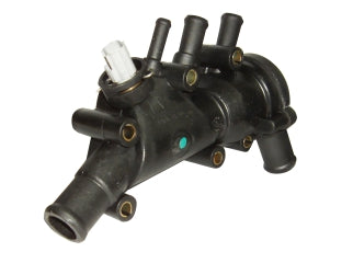 KIT TERMOSTATOS MODULO COMPLETO FORD FIESTA/ECOSPORT/KA MOTOR 1.6 ZETEC ROCAM C/SENSOR (2 PINES) - TERMOSTATO INTEGRAL_