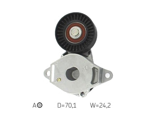 TENSORES ACCESORIOS TOYOTA ETIOS/YARIS 1.5 16V 2016/.. 2NR 70X27_