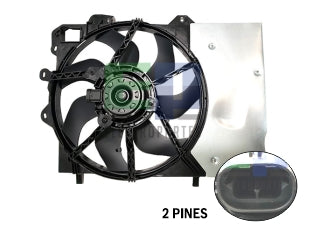 ELECTROVENTILADORES PEUGEOT 207 GTI/208 L/NTHP /2008 / CITROEN DS3 1.6 T DIAM 390MM_