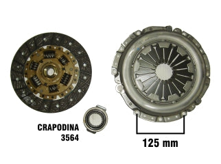 KIT DE EMBRAGUES LIVIANOS SUZUKI VITARA 1.6 DIAMETRO 215MM - 20 ESTRIAS_