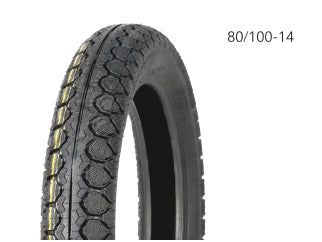 CUBIERTAS DE MOTOS CUBIERTA 14 80/100-14 TRASERA GILERA SMASH / MOTOMEL BLITZ / ZANELLA ZB - PACK X5