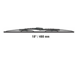 ESCOBILLAS ESCOBILLA 18 PULGADAS METAL WIPER / CONECTORES GANCHO/PIN LATERAL/BAYONETA - PACK X6