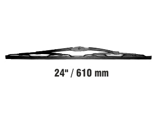 ESCOBILLAS SERVICIO PESADO MERCEDES BENZ 709/710/712/914/1114 / FORD CARGO / VW CAMION / SCANIA R/T ECO 24 PULG INC TORNILLO_