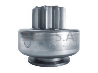 IMPULSORES DE ARRANQUE CHEVROLET CLASSIC/ONIX/COBALT/CRUZE/CELTA/SPIN/PRISMA 9 DIENTES-8 ESTRIAS-HORARIO 40.5X25.8X46.5MM_