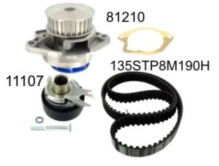 KIT DISTRI TENSOR+CORREA+BOMBA VOLKSWAGEN GOL 1.0/FOX/SURAN/VOYAGE/GOL TREND/GOLF 1.6 BAH + BOMBA 81210_