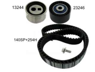 KIT DISTRIBUCION TENSOR+CORREA PEUGEOT 206/207/306/PARTNER/EXPERT / CITROEN BERLINGO/XSARA 1.9 D DW8_