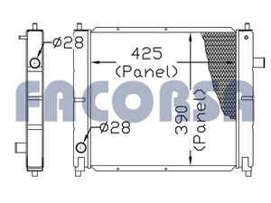 ROVER-RADIADORES-RA ROVER 214/414I THERMIUM - CONSULTAR STOCK
