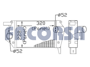 FORD-INTERCOOLERS-PA IN FORD CTA.F100 97->RECAMBIO - CONSULTAR STOCK