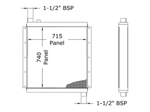 VARIOS MAQUINAS-ENFRIADORES DE ACEITE-EN UNIVERSAL HASTA 220 L/MIN - CONSULTAR STOCK