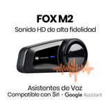 Intercomunicador Manos Libres con Radio FOX M2 PACK x 6