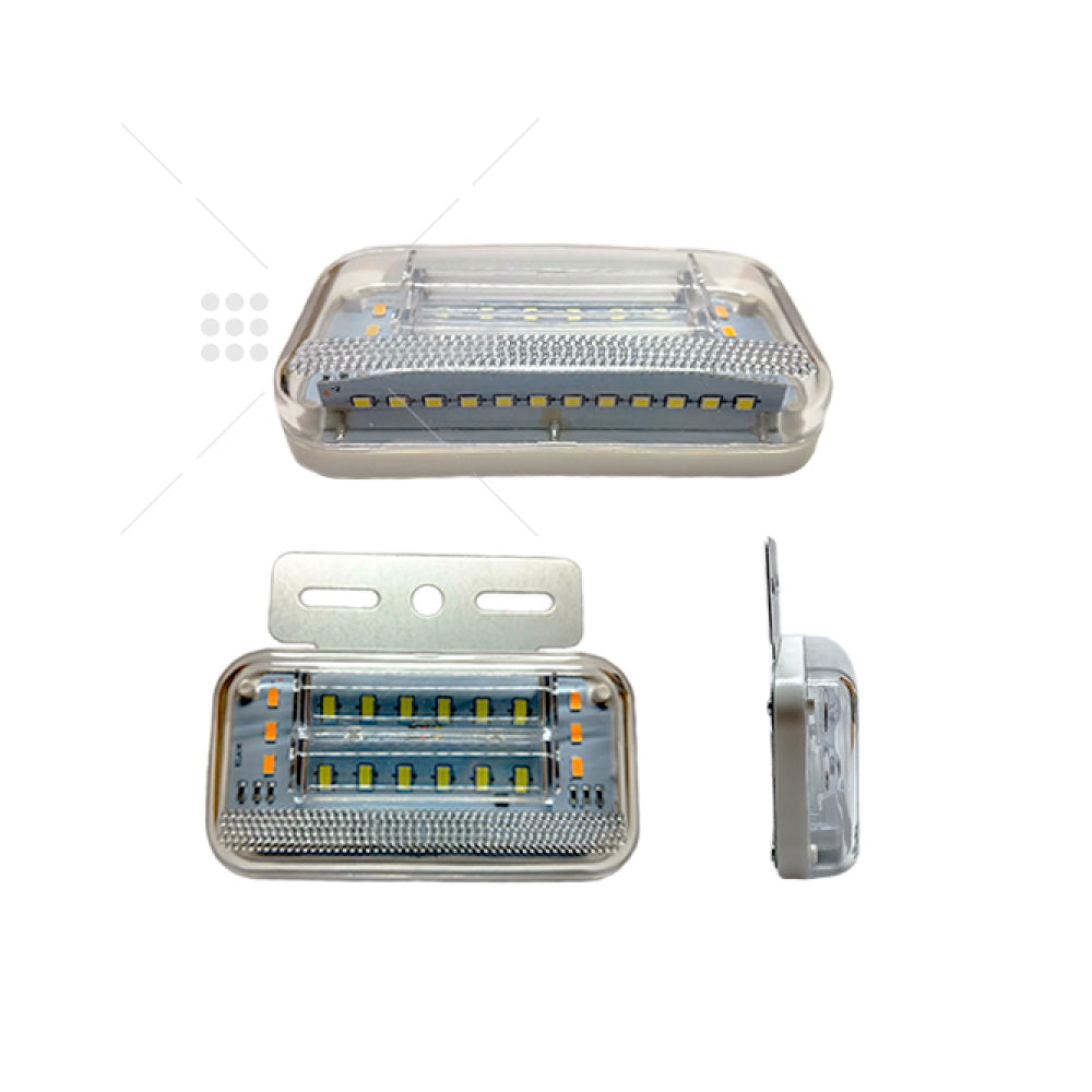 JUEGO DE FAROS LED LATERALES - 12V - BLANCO